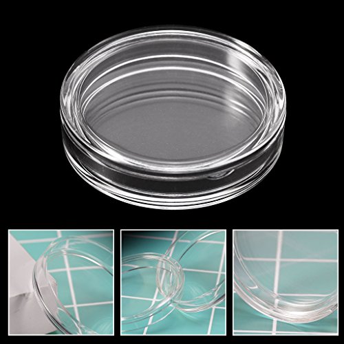 Contenedor Redondo Transparente para Moneda 38.6 mm Acrílico miniatura 3