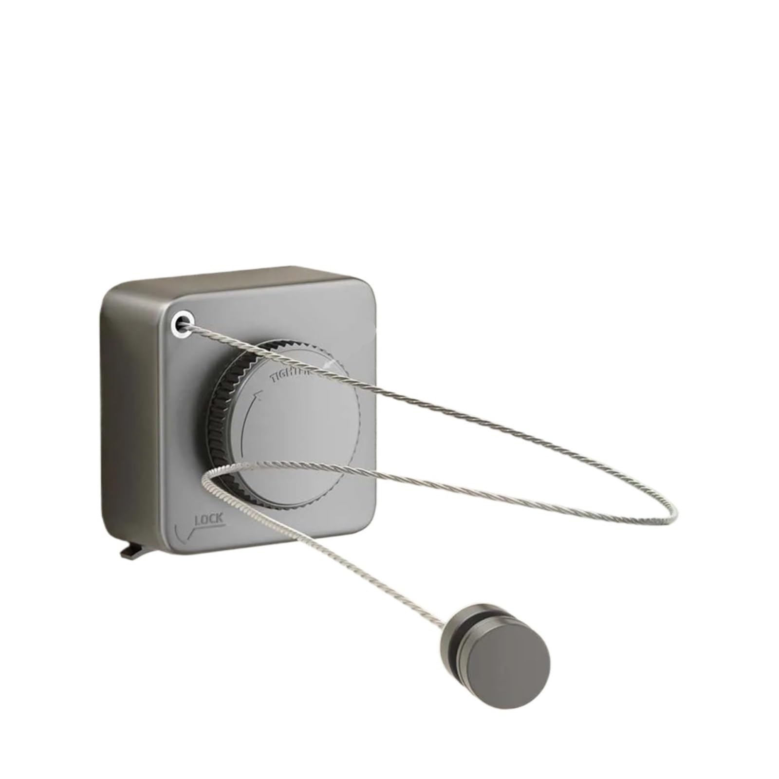 Retractable Clothesline Indoor Retracting Clothes Drying Laundry Line Wall Mounted Non-Sagging Outdoor Hanger for Drying Cloths