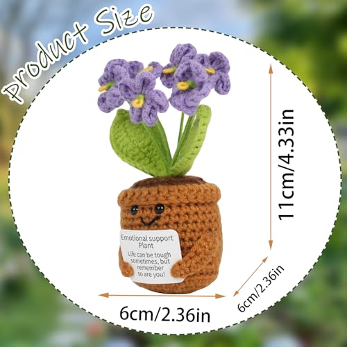 Aruigu Pocket Hug Vergissmeinnicht-Blumen Geschenke, Vergissmeinnicht Positive Geschenke, Positive Kartoffel Deutsch Ersatz, Mutmacher Geschenk, Gute Besserung Geschenk