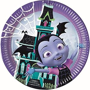 Procosico 90369 Diam 23 platte borden, meerkleurig, 23 stuks