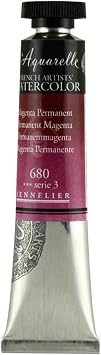 SENNELIER LAquarelle French Watercolor, 21ml Tube, S3 Permanent Magenta