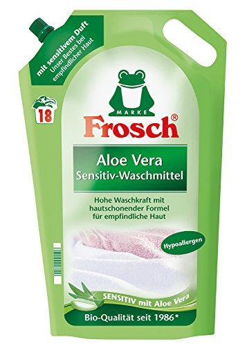 Frosch Aloe Vera Waschmittel (5er Pack) : Amazon.de: Drogerie & Krperpflege