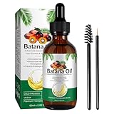 Batana Öl für Haare, 60 ML 100% Reines Natürliches Batana-Öl gegen Haarausfall...