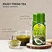 [Nokchawon] Matcha & Earl Grey Syrup Set – Organic Korean Green Tea Powder (1.77 oz) + Earl Grey Tea Syrup (15.22 fl oz) for Milk Tea, Lattes, Iced Drinks