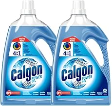 Calgon Power Gel – Washing Machine Limescale, Removes Odors and Dirt, Gel Format, 4.5 L, 90 Doses (2 x 2.25 L)