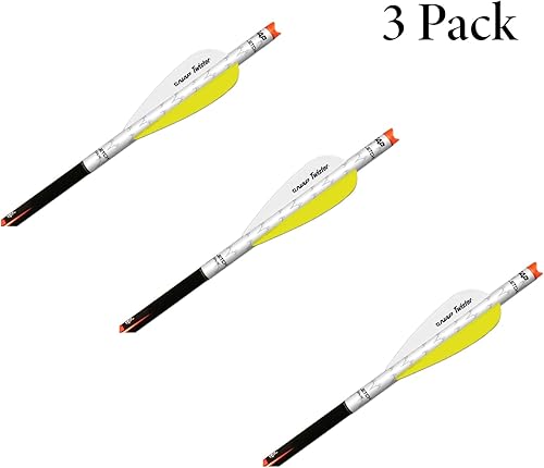 Miniatura 2 de New Archery Products Quikfletch Twister 3 pulgadas 3 paletas estabilizador fácil de usar Fletching para una mayor precisión de pernos de ballesta