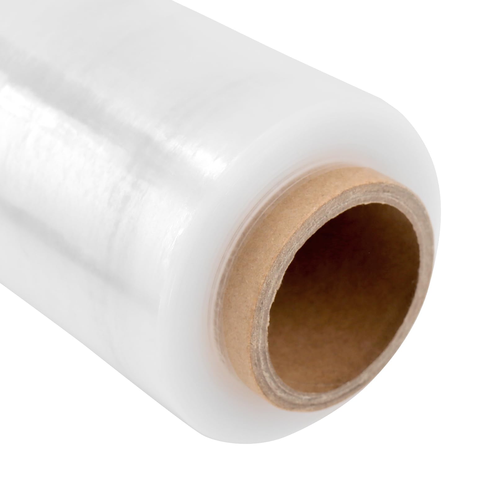 3 unidades de película elástica de 38 cm x 150 m, rollo de película elástica con asas, película de embalaje en rollo de película elástica para muebles, embalaje de palés
