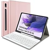 samsung galaxy s7 edge pink gold price in india Funda para Samsung Galaxy Tab S7 FE con teclado: la funda de Navidad con teclado está especialmente diseñada para Samsung Galaxy TAB S7 FE 12,4 pulgadas 2021 (SM-T730/T736B) y Samsung TAB S7+/S7 Plus 2020 (SM-T970/T975/T976/T730/T736) y Samsung Galaxy TAB S8. Plus 12.4 pulgadas 2022 (SM-X800/X806). Con teclado Bluetooth (diseño QWERTZ), ahorros precisos para todos los puertos, controles, sensores y cámaras.