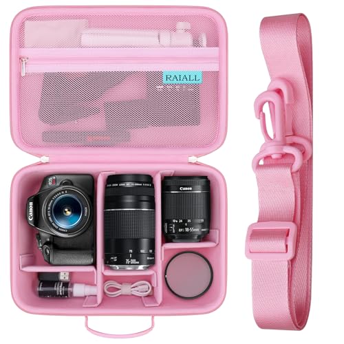 Maleta para cámara RAIALL para Canon y Sony DSLR