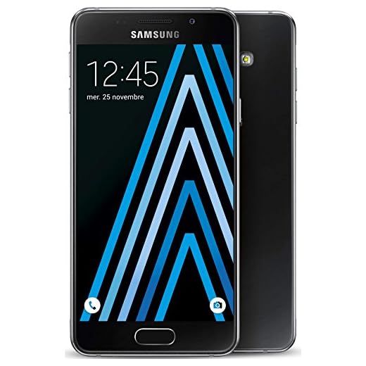 Samsung Galaxy A3 Smartphone da 16GB, Nero [Italia]
