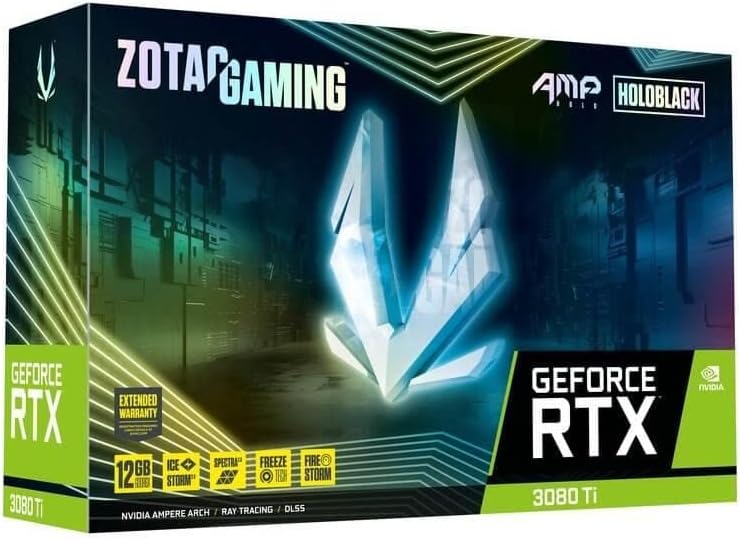 VGA GAMING GEFORCE RTX 3080 TI AMP HOLO 12GB GDDR6X - Scheda video - Immagine 6