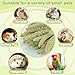 Sukh Hamster Millet Sprays - 30Pcs Natural Millets 12.6In Hamster Bedding Decor Cages and Habitats Accessories Spray for Dwarf Syrian Hamsters Chinchilla Squirrel and Birds