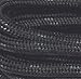 GREATLACES 2 pair pack round Black w/Black proTOUGH Heavy Duty 6mm thick 3/16 Kevlar Reinforced boot laces shoelaces