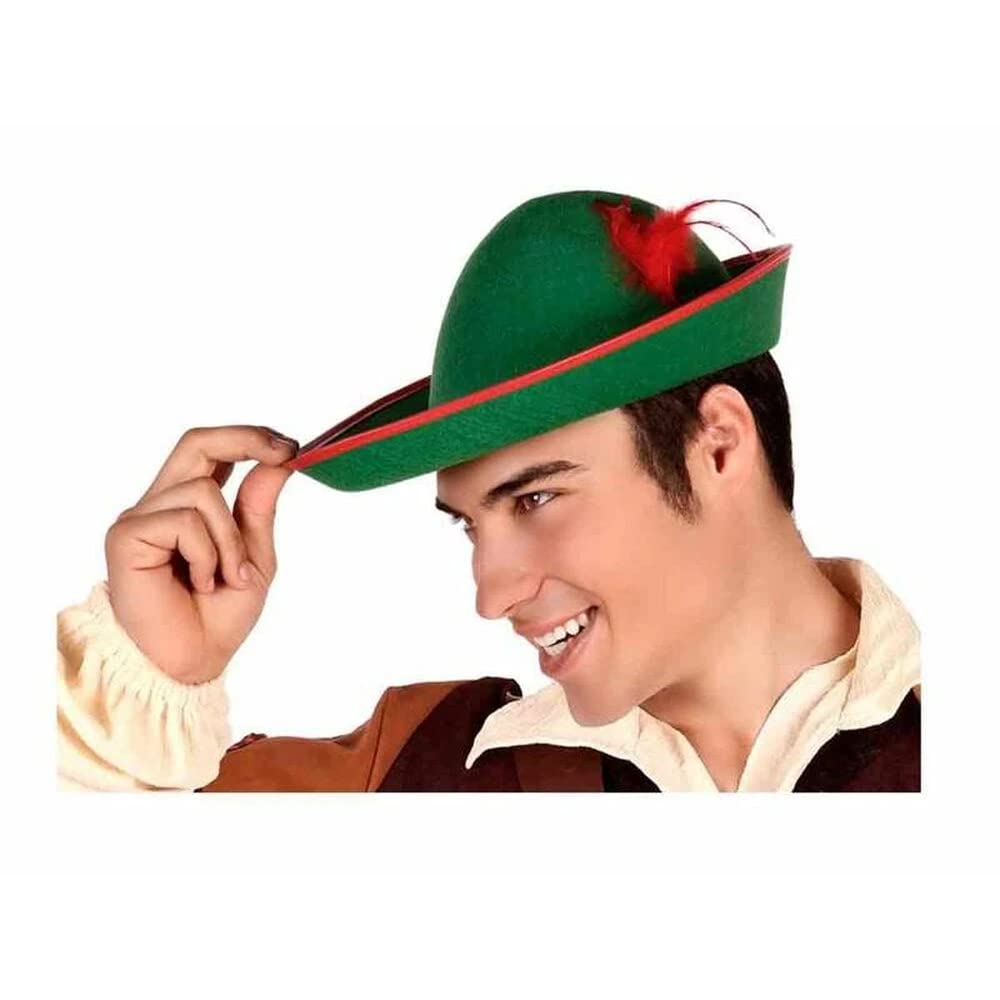 ATOSA sombrero fantasía verde hombre adulto
