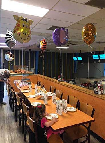 Borang 10 Pieces Jungle Safari Animals Balloons 22 Inch Giant Zoo Animal Balloons Kit For Jungle Safari Animals Theme Birthday Party Decorations Kids Gift Birthday Party Décor #TOP4