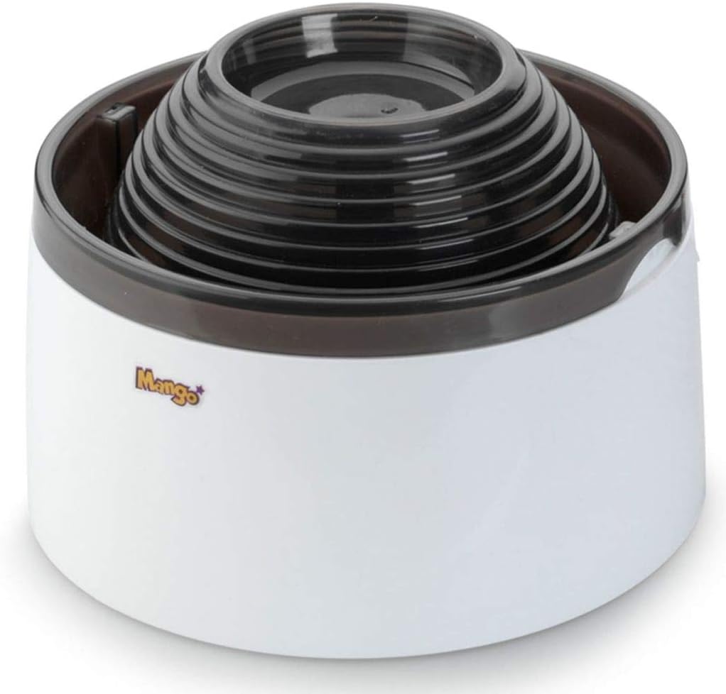 Water Dispenser Mango, 1.5 Litre, 20 x 20 x 14 cm, White/ Black