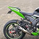 Xitomer-License-Plate-Holder-Fit-for-ZX-10R-2016-2017-2018-2019-2020-Tail-Tidy-for-ZX-10R-Fender-Eliminator-Compatible-with-OEM-Stock-Blinker-Aftermarket-Turn-Signal