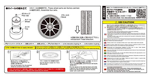 Aoshima Tuned Parts 58: Volk Racing CE28N 19 pulgadas 1:24 Scale Model Kit Accessory miniatura 4
