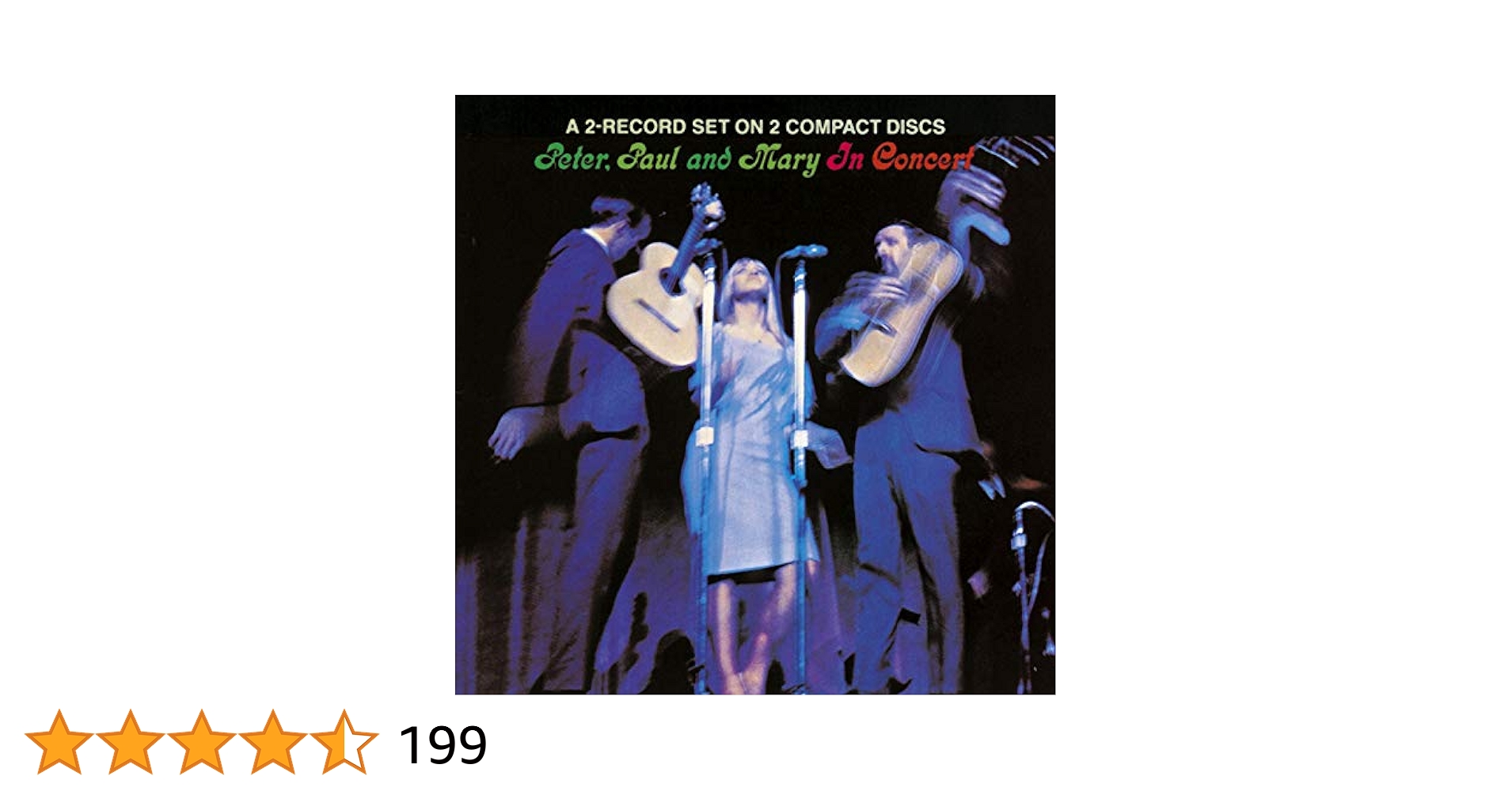 ピーター,ポール&マリー/Discovered: Live in Concert ピーター,ポール&マリー/Discovered: Live in Concert Peter