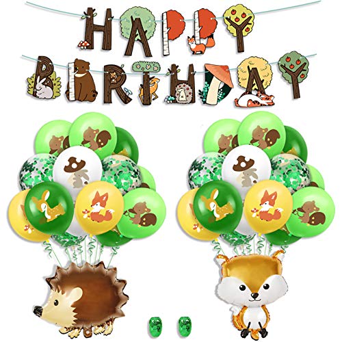 Luftballons, Kindergeburtstag Deko Dschungel, Dschungel Deko, Deko Kindergeburtstag, Dschungel Geburtstag Dekoration, Safari Geburtstagsdeko, Party-Set für Geburtstagsdeko Jungen Cover