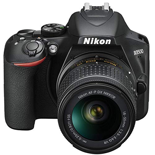Nikon D3500 24.2Mp Dslr Camera With Af-P Dx Nikkor 18-55Mm F/3.5-5.6G Vr Lens (1590B) – (Renewed) #TOP5
