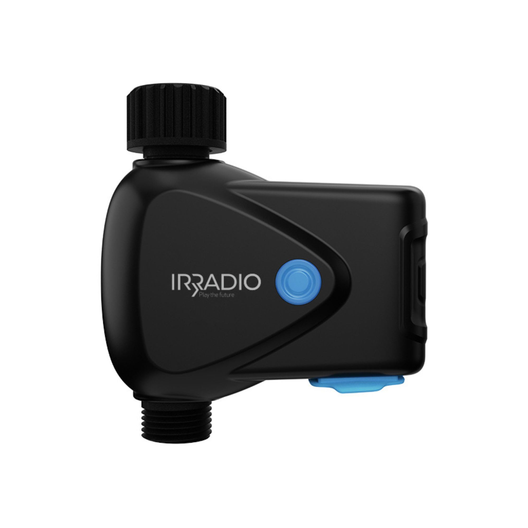 IRRADIO IR-SPRINKLER Inteligentny sterownik nawadniania WiFi z miernikiem zużycia | Inteligentne nawadnianie zewnętrzne | Sterowanie za pomocą aplikacji | Możliwość integracji z innymi inteligentnymi