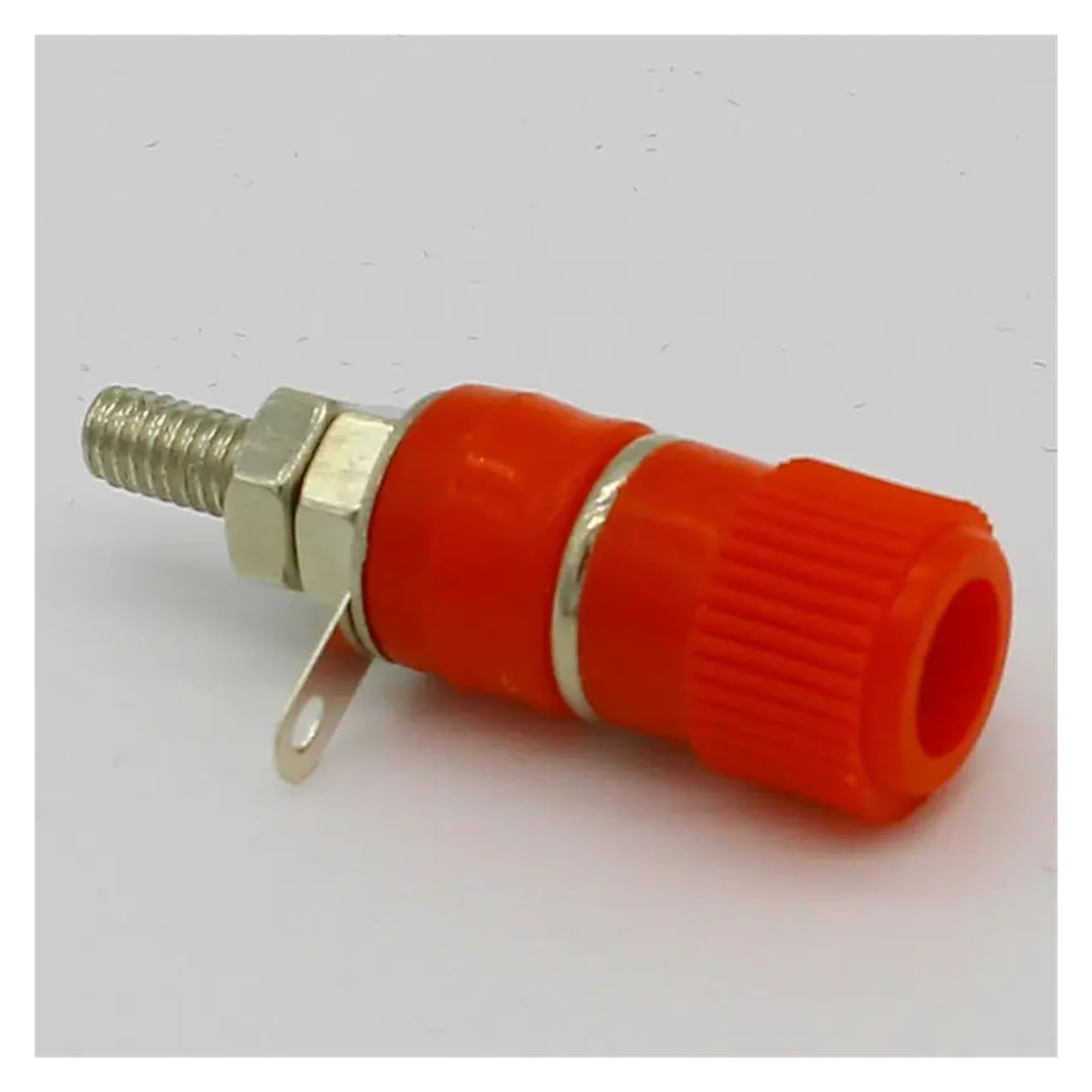 4 szt. łącznik zaciskowy 4 mm zacisk bananowy z metalowymi nakrętkami do zacisków kablowych