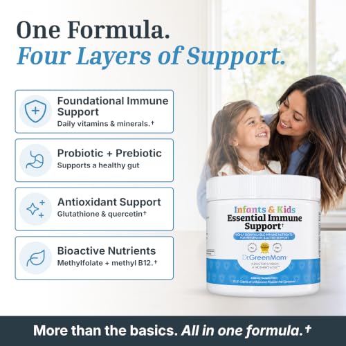Dr. Green Mom Essential Immune Support Powder