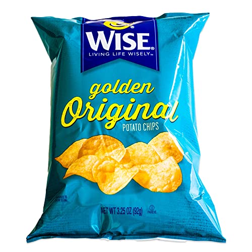 Wise Golden Original Potato Chips (4, 3.25oz bags) - Golden Delicious, Crispy, Tasty Chips - 4 Bags Total image 4