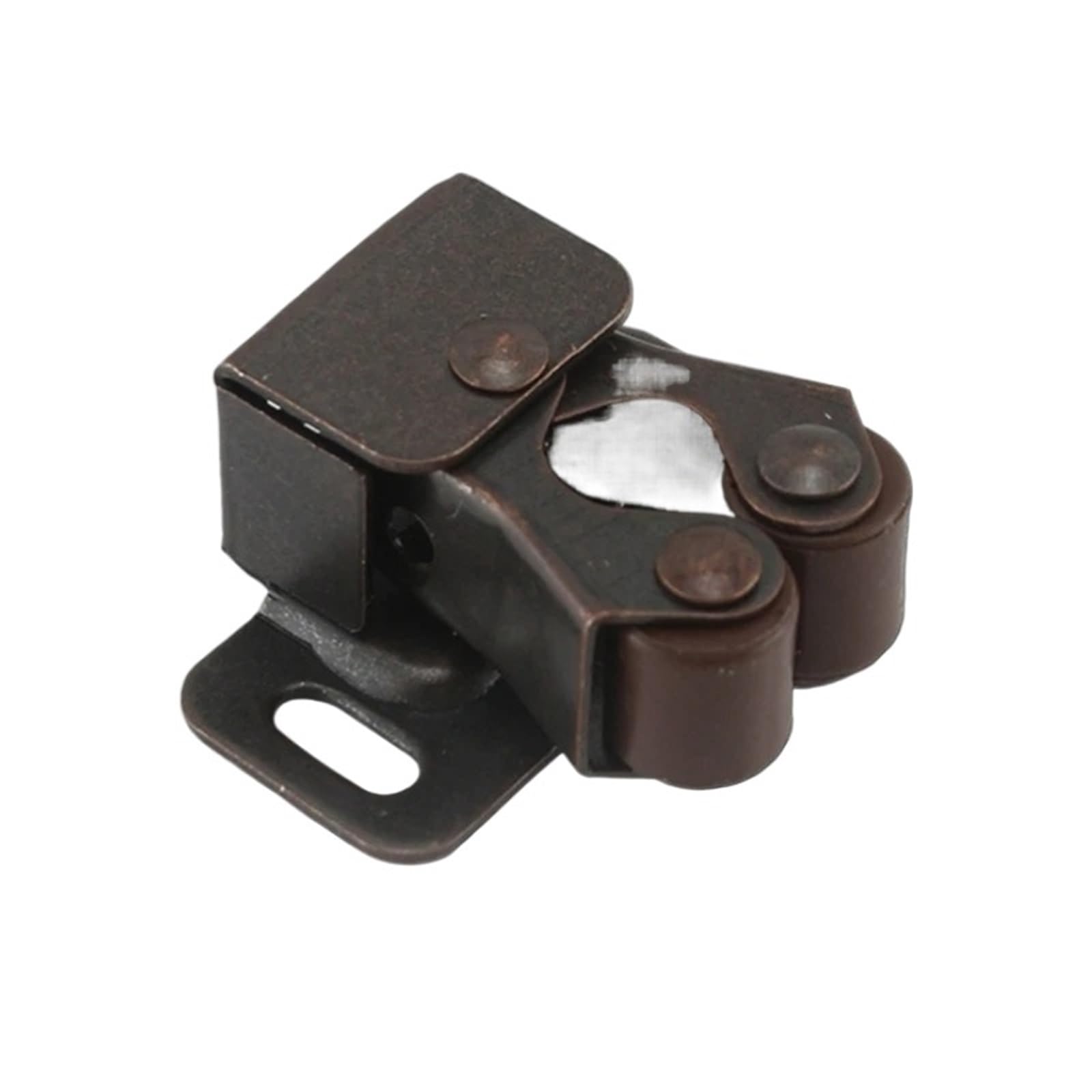8Pcs Double Roller Catch Vintage Cupboard Cabinet Door Latch Locks for RV Camper Closet Drawer Furniture Hardware Accessories for Furniture