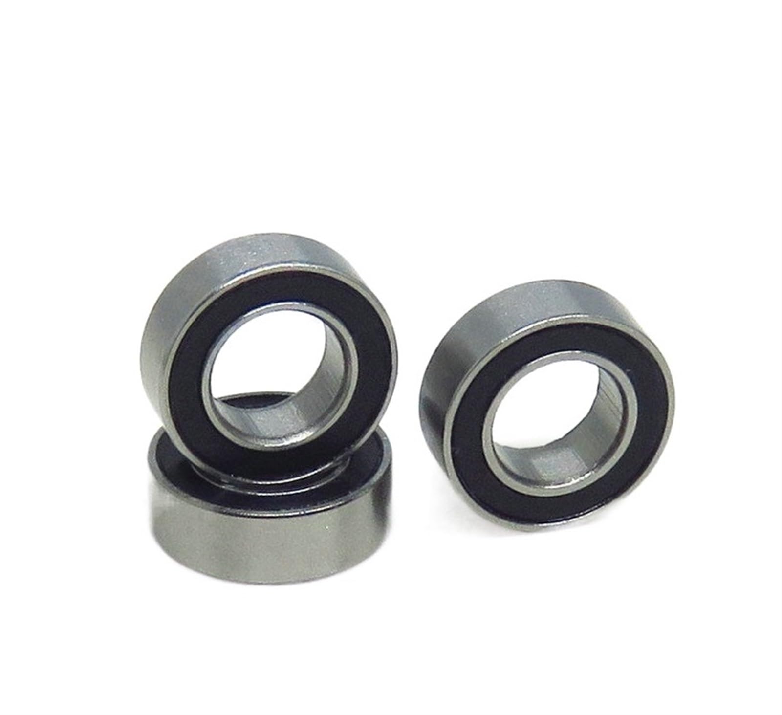 HYUJNAFZR Bimetal Seal Shield Micro deep Groove Bearing 10pcs MR148-2RS 8x14x4mm ABEC-3 Deep Groove Ball Bearing