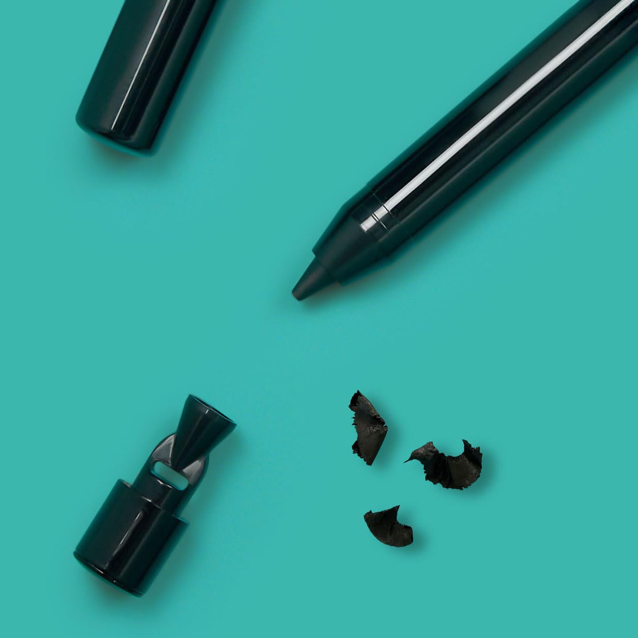 Collistar Twist Design Matita Occhi Automatica, Extra Precisione e Lunga Durata 24H, Waterproof, No Transfer, Temperino Integrato, Tratto Definito, Nero Eclissi, 0,5 gr