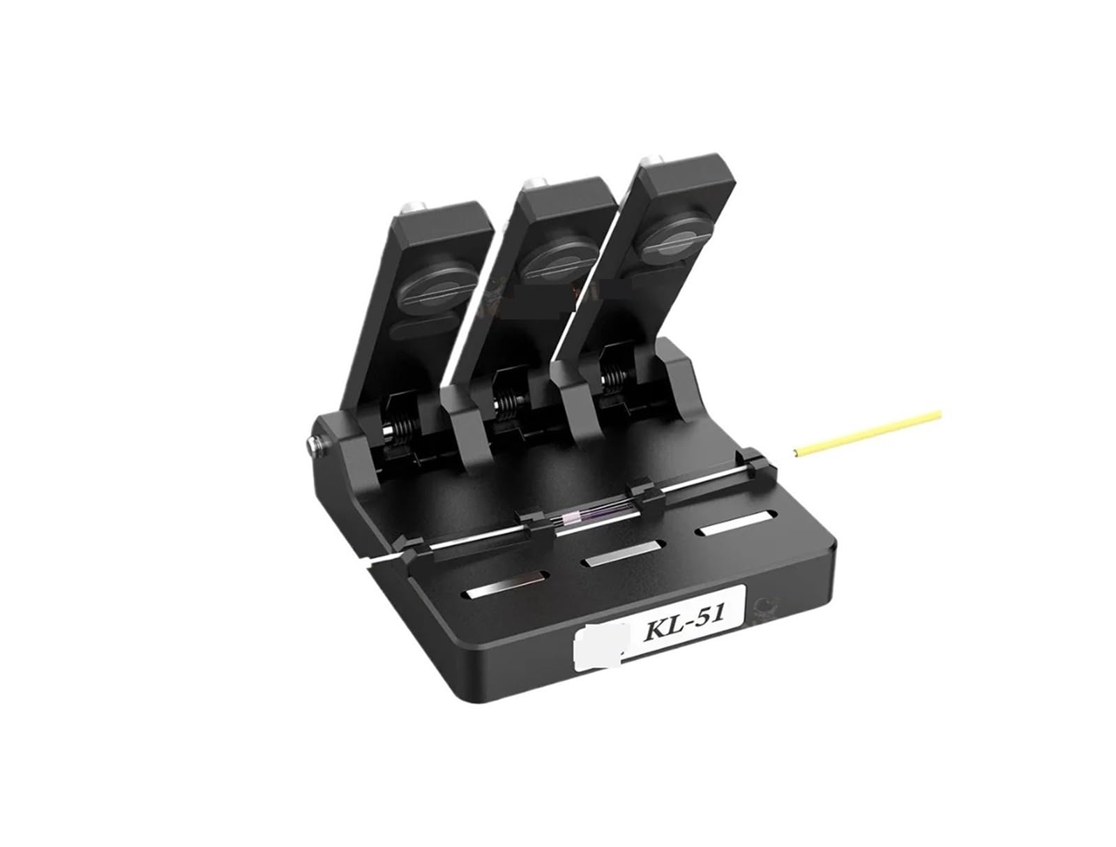 CUDTAPI Optical Fiber Cleaver, Optic Cleaver KL-51 With 2 Adjustable Site-Seat Fiber Loss Lower 0.5dB Welding Tools With User-friendly Design