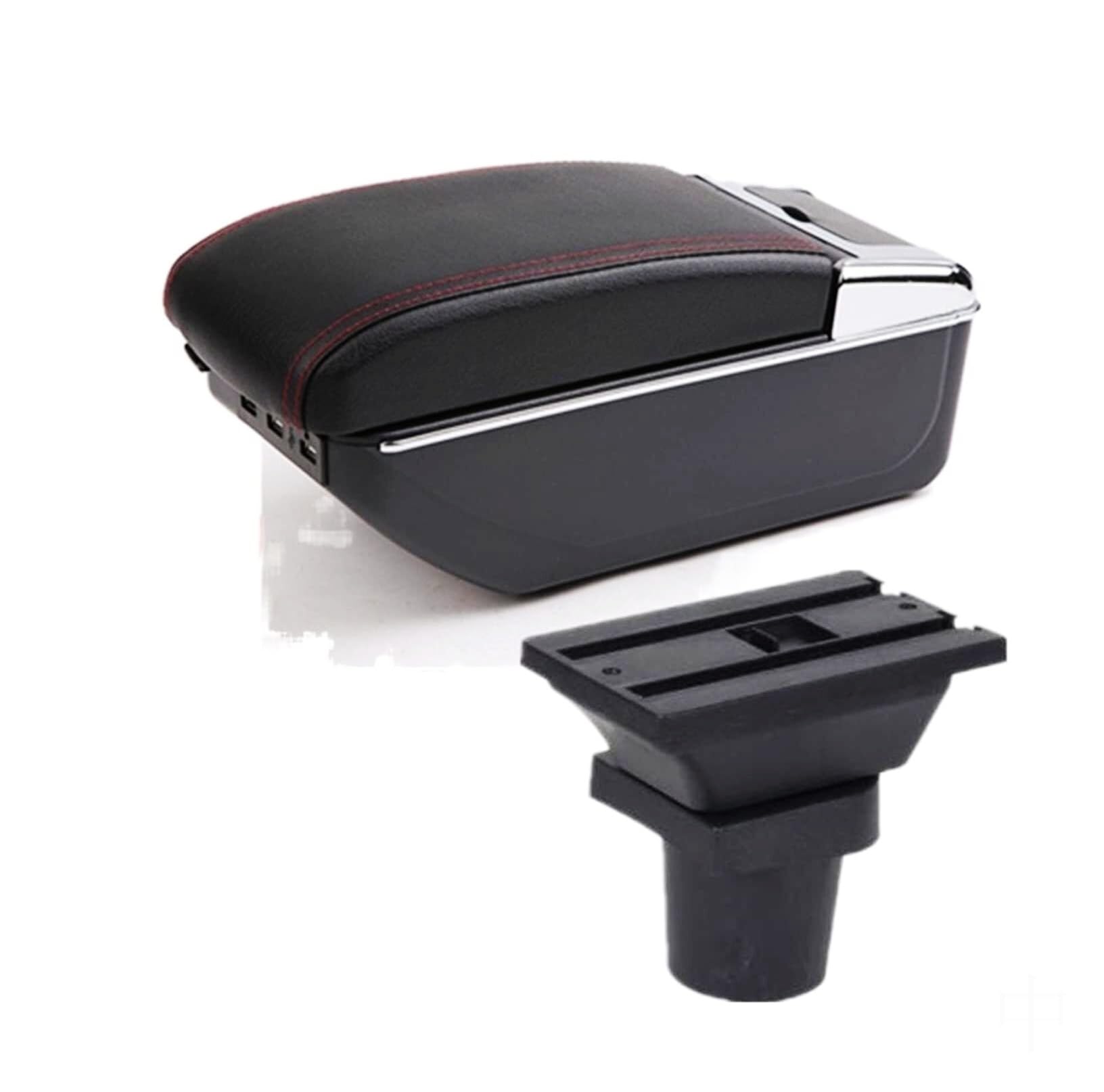 GTDTKGANAK Storage Box For Toyota For Aqua For Prius C Armrest Center Storage For Box with USB(C1 7usb)
