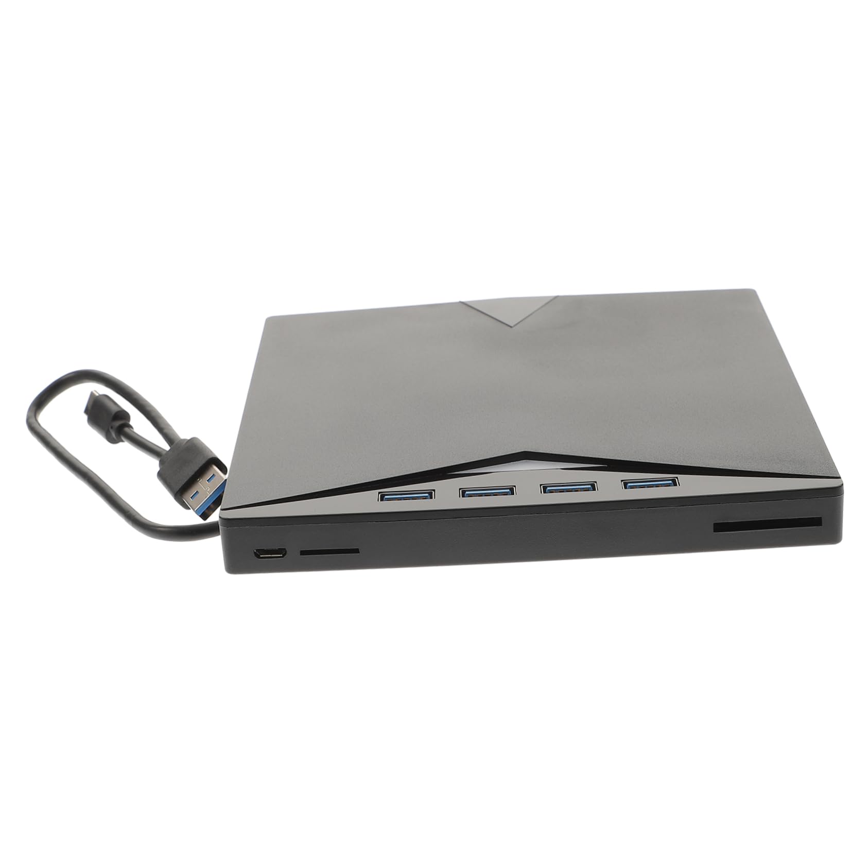 Housoutil Multi-Functional ROM Type-c 3.0 External DVD Burner USB 3.0 DVD ROM Burner Portable Computer Drive