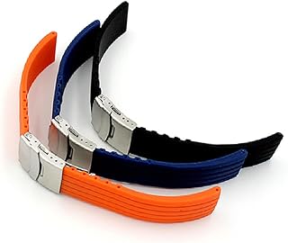 Pulseira Preta Pulseiras Pretas Pulseiras De Silicone Pulseira De Relógio Preta Pulseira De Relógio Ajustável Pulseira De Relógio De Silicone Pulseira De Relógio De 24 Mm Pulseira