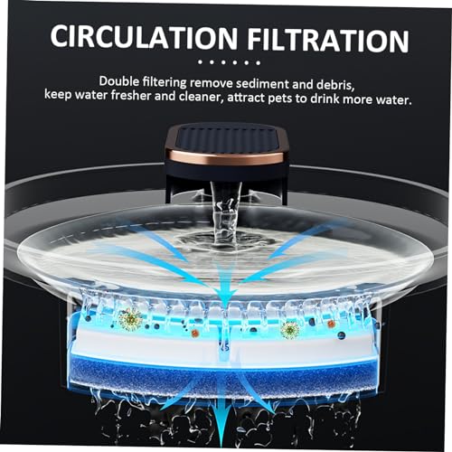 Fuente de agua automática eléctrica para mascotas miniatura 3