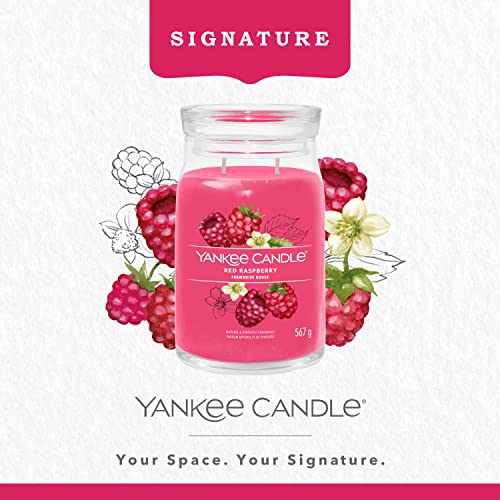 Yankee-Candle-Signature-Scented-Candle-Red-Raspberry-Large-Jar-Candle-with-Double-Wicks-Soy-Wax-Blend