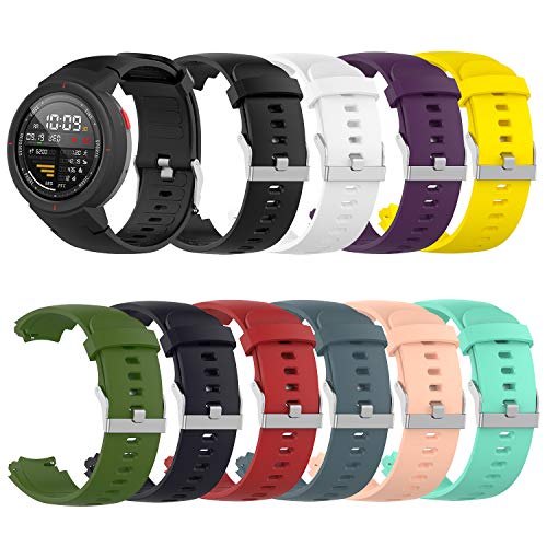 Bracelet Amazfit Verge A1801 bande de remplacement sport en silicone