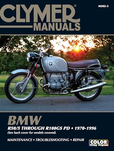 Bmw R50/5 Through R100Gs Pd: 1970-1996