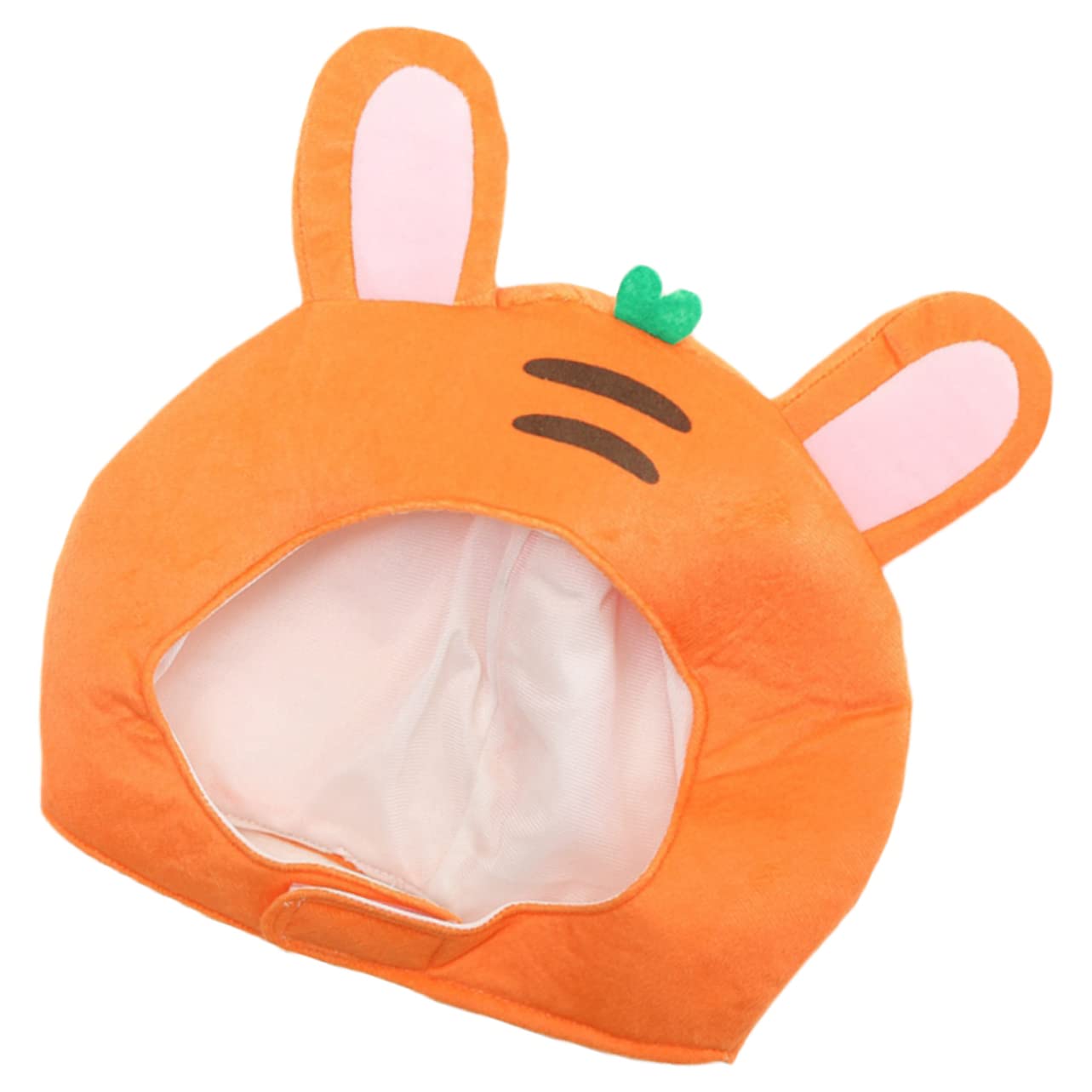 SAFIGLECarrot Headgear Costume Accessory Easter Bunny Hat Bunny Ears Headband Funny Hat Easter Party Hat Mardi Gras Mask Men Rabbit Headgear Funny Party Hat Plush Prom Child Rabbit Hat