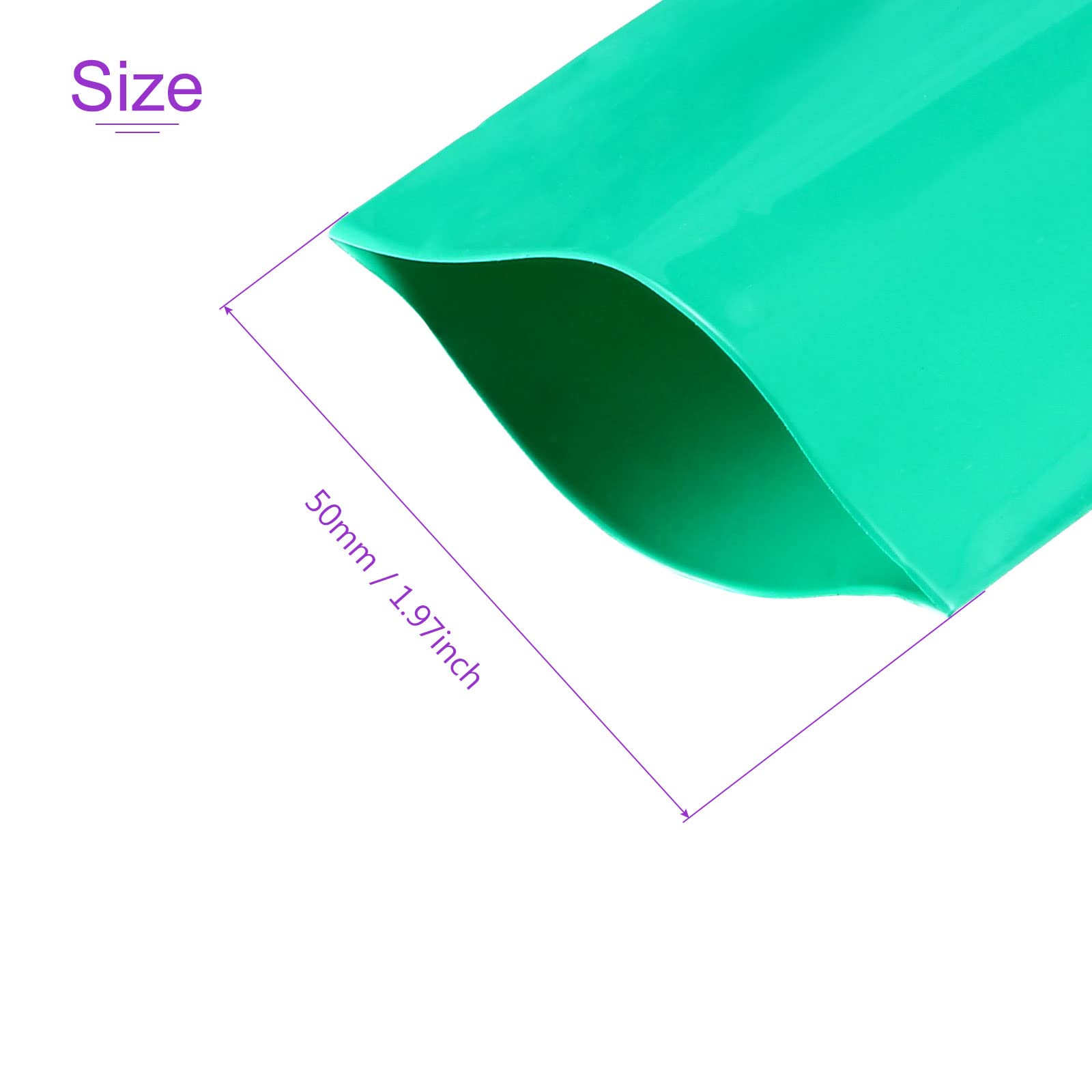 70mm/44mm PVC Manicotti Termorestringenti Copertura 5m 5m Per 18650