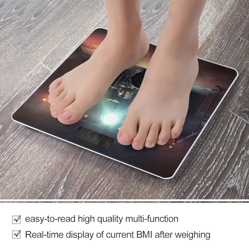 Báscula Digital de Baño Precisa con Pantalla LCD 400 lb miniatura 5