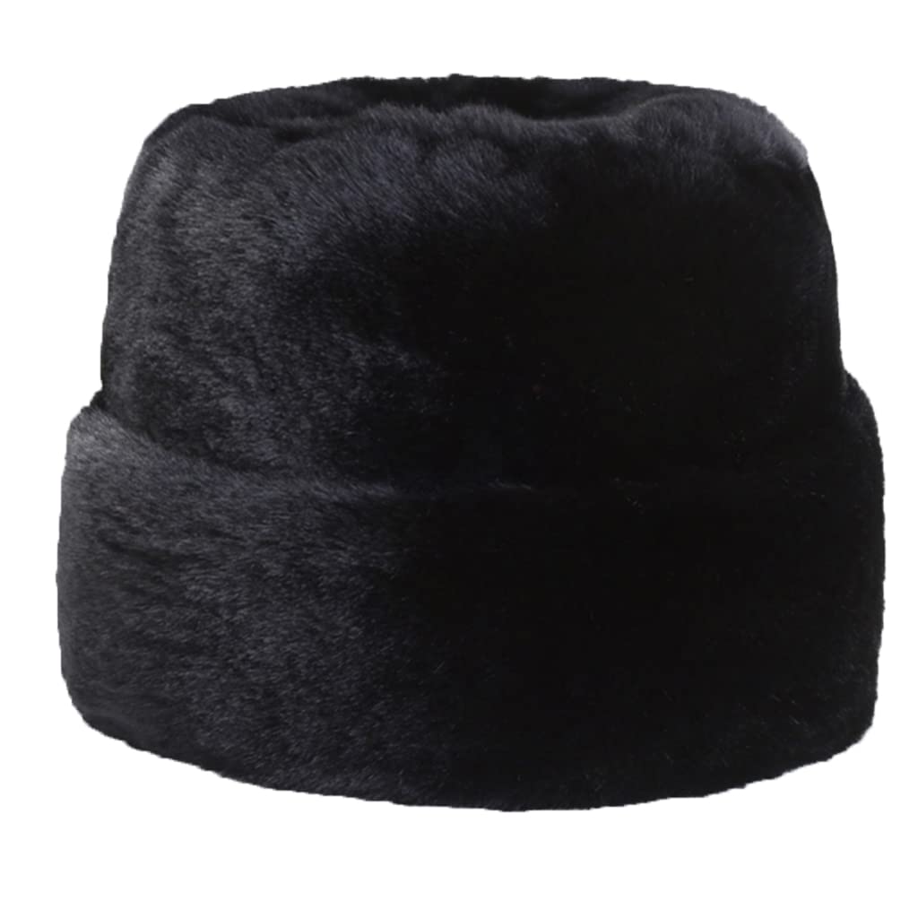 Sombrero de Invierno trampero para Hombres, Caja de Regalo con Bufanda, Soldado Impermeable Sombrero Unisex cálido Ruso Faux Piel Sombrero Gorra, Regalo para Anciano