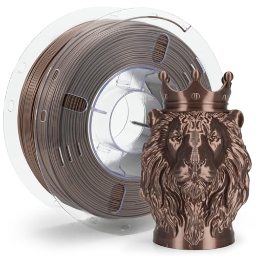 VOXELAB Silk+ PLA Filament (Coffee), 1kg