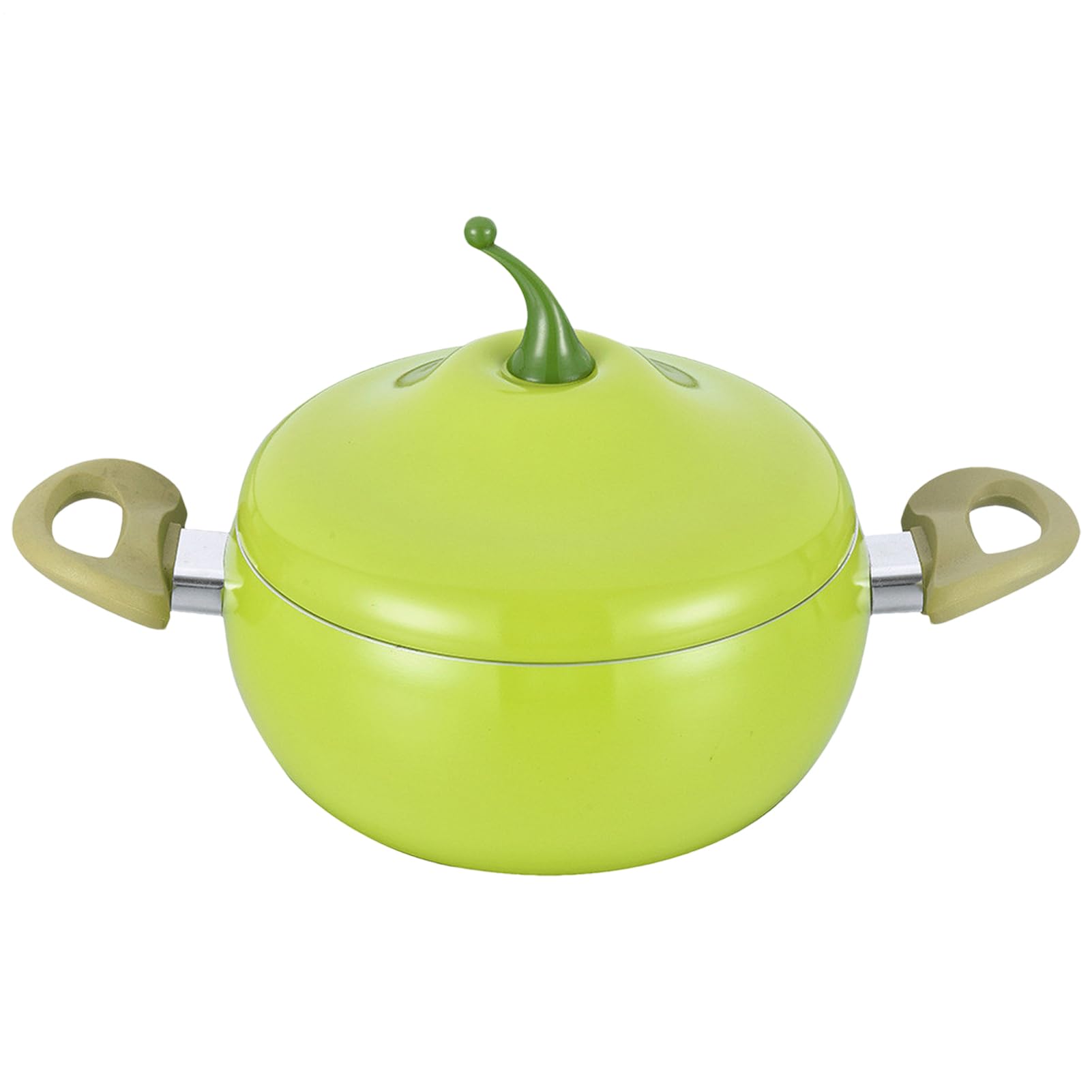 Casseruola Con Coperchio Incluso Antiaderente A Forma Di Frutto Pratica E | Pentola Da Cucina Ideale Per Pasta, Zuppa, Spaghetti, Uso In Cucina Domestica E Ristorante