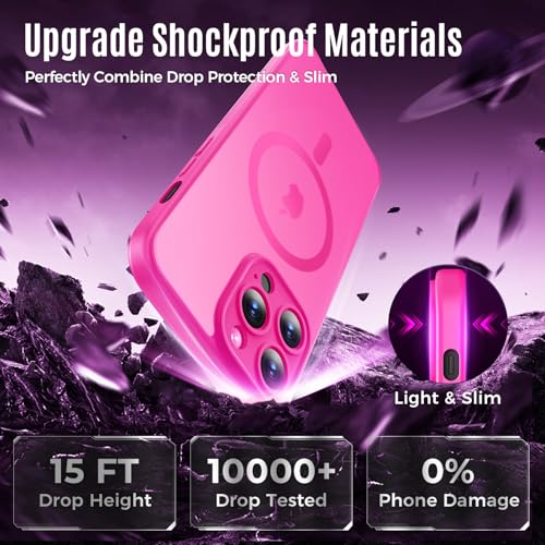 Image of Symcele Designed for iPhone 12 Pro Max Case, Compatible with MagSafe