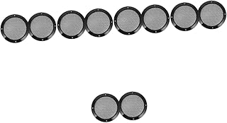 PartyKindom 10 Pçs Grade De Alto-Falante Alto-Falante Branco Alto-Falante Grades Automotivas Grade De Metal Alto-Falante Grade Tampa Do Alto-Falante Do Carro Grade Do Alto-Falante Tampa Da