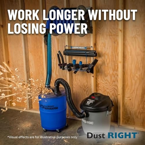 Dust Right Cyclone Dust Separator 10-Gallon