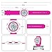 Beeasy Digital Watch Waterproof with Stopwatch Alarm Countdown Dual Time, Ultra-Thin Super Wide-Angle Display Digital Wrist Watches for Men Women